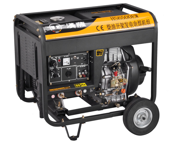 柴油发电电焊机HS6500EW